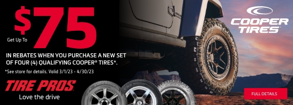 Cooper Tire Spring Rebate